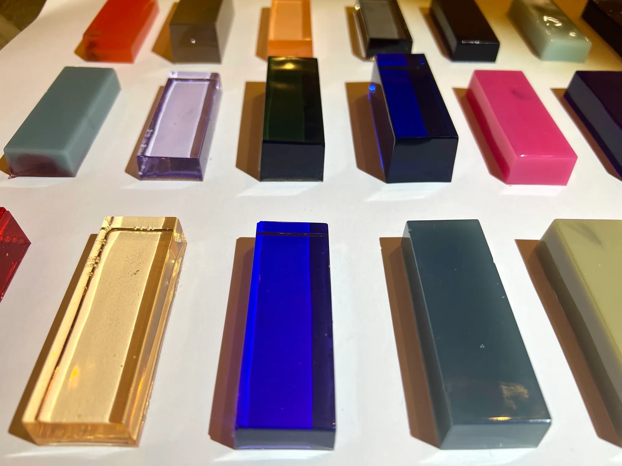 Colour Research — Epoxy — material research, 2023